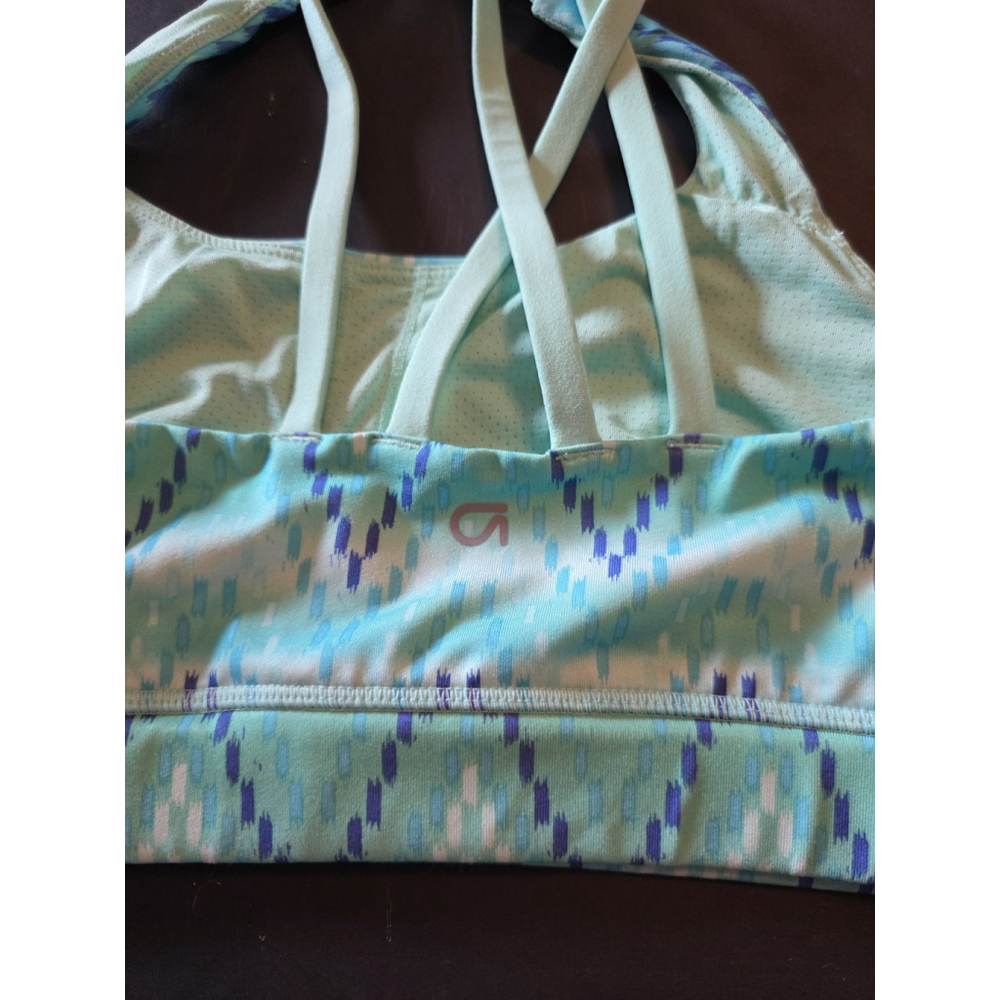 GAP Fit Women's 4 Way Stretch Moisture Wicking Racerback Sports Bra Size Medium - Picture 6 of 8